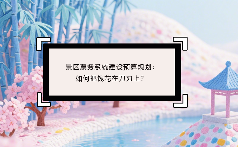 景區(qū)票務(wù)系統(tǒng)建設(shè)預(yù)算規(guī)劃：如何把錢花在刀刃上？ 